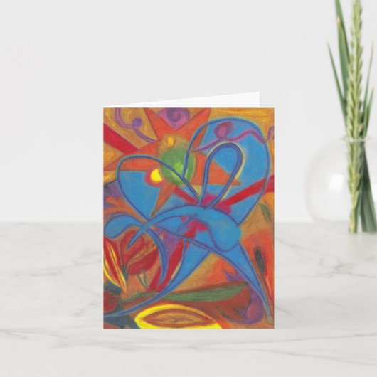 Carte De Remerciements "Jésus t'aime" (Devant)