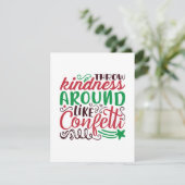 Carte De Remerciements Jeu de Noël bonté (Debout devant)