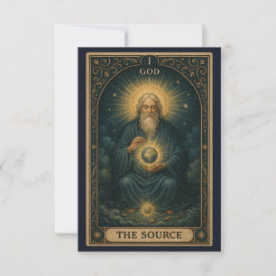 Carte De Remerciements JOAO Fan Art Dieu