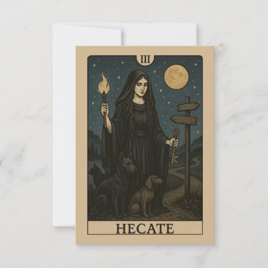 Carte De Remerciements JOAO fan art Hecate (Devant)
