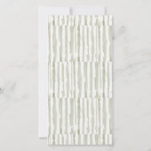 Carte De Remerciements Joli Alligator à Chompe dans le marais N'importe q (Dos)