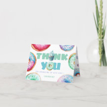 Joli message personnalisé Donut Enfants Anniversai