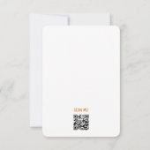 Carte De Remerciements Jolie fête d'anniversaire moderne de dinosaure pou (Dos)