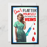 Jolie Infirmière Nostalgique Pin-Up Ne vous flatte