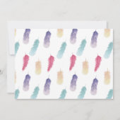 Carte De Remerciements Jote Aquarelle Dreamcatcher Anniversaire (Dos)