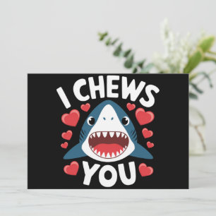 Carte De Remerciements Jour de la Saint-Valentin Cœur Léopard Mignon 