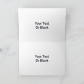 Carte De Remerciements Jour des terres - Empreintes carbone (Intérieur)