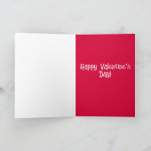 Carte De Remerciements Jour des Valentines des Grands Pyrénées (Intérieur)