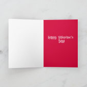 Carte De Remerciements Jour Doberman Pinscher Valentines (Intérieur)