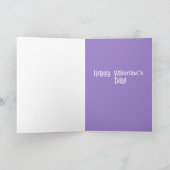 Carte De Remerciements Jour Doberman Pinscher Valentines (Intérieur)