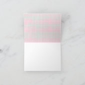 Carte De Remerciements Journée d'appréciation de l'enseignant (Intérieur)