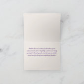 Carte De Remerciements Journée d'appréciation de l'enseignant en sciences (Intérieur)