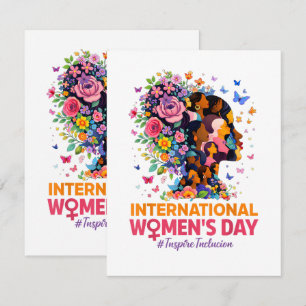 Carte De Remerciements Journée internationale des femmes