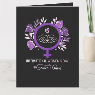 Carte De Remerciements Journée internationale des femmes 2026 8 mars