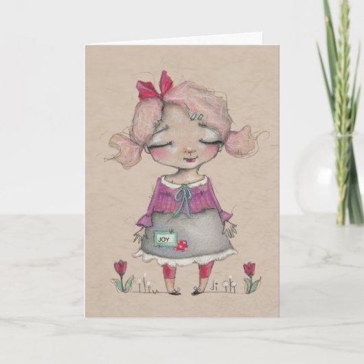 Carte De Remerciements Joy - Des choses à dire à vos enfants (Devant)