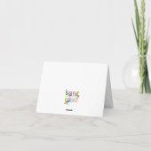Carte De Remerciements Joyeuses Pâques 