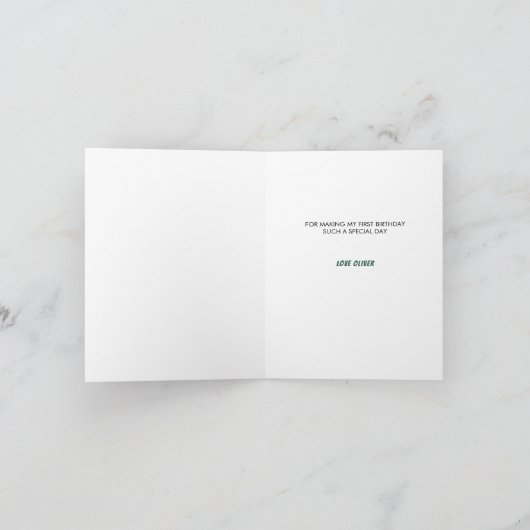 Carte De Remerciements Joyeux Anniversaire de Camping Tente de Camping (Intérieur)