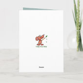 Carte De Remerciements Joyeux Anniversaire Merveilleux Mari Chouette Hulo (Dos)