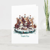 Joyeux Anniversaire Pembroke Welsh Corgi Chiens