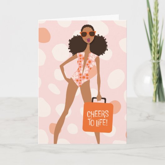 Carte De Remerciements Joyeux anniversaire - Week-end sans cocktails (Devant)