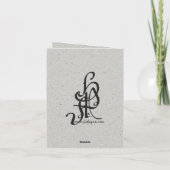 Carte De Remerciements Joyeux jeûne (Dos)