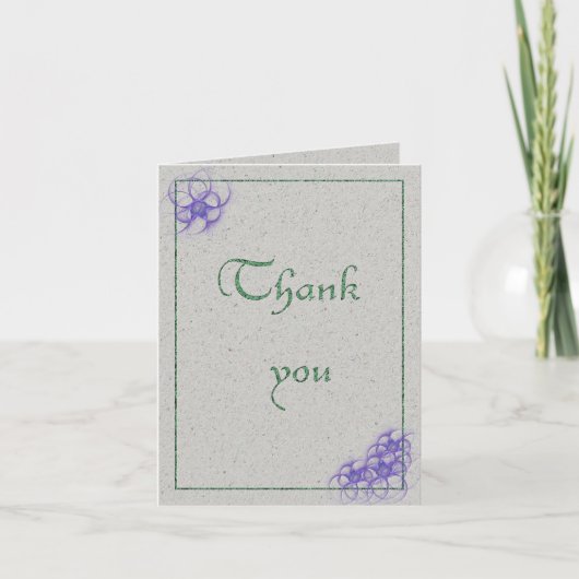 Carte De Remerciements Joyeux jeûne (Devant)
