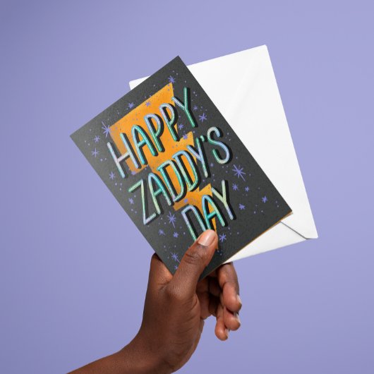 Carte De Remerciements Joyeux Jour de Zaddy