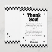 Carte De Remerciements Joyeux mec (Devant / Derrière)