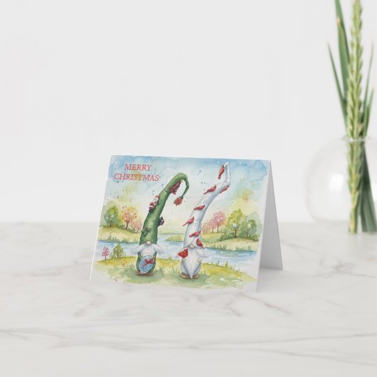 Carte De Remerciements Joyeux Noël (Devant)