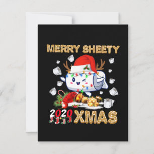 Carte De Remerciements Joyeux Noël   Joyeux Noël Sheety 2020