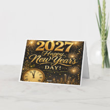 Joyeux Nouvel An 2027 | Feux d'Artifice Luxueux en