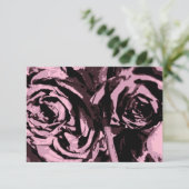 Carte De Remerciements Juste quelques Roses (Debout devant)