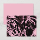 Carte De Remerciements Juste quelques Roses (Devant / Derrière)