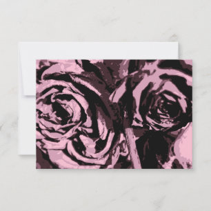 Carte De Remerciements Juste quelques Roses