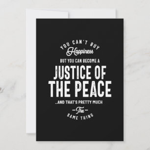 Carte De Remerciements Justice Of The Peace Job Title Cadeau