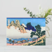 Carte De Remerciements Katsushika Hokusai (Debout devant)