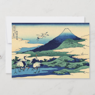Carte De Remerciements Katsushika Hokusai - Umegawa dans la province de S
