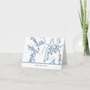 Carte De Remerciements Kent Island Destination Mariage Photo