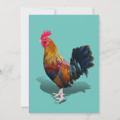 Carte De Remerciements Key West - Rooster tzigane (Devant)