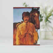 Carte De Remerciements “Kit Carson - Pathfinder” by Gerald Cassidy (Debout devant)