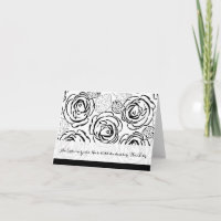 Kondolenzkarte Danke