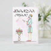 Carte De Remerciements Kwanzaa (Debout devant)
