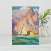 Carte De Remerciements La bonaventure de Newell Convers Wyeth (Debout devant)