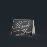 Carte De Remerciements La collection de mariage Fancy Chalkboard<br><div class="desc">La collection de mariage Fancy Chalkboard - Cartes de remerciement.

Veuillez cliquer sur le bouton "Personnaliser" pour apporter des modifications à la mise en page du texte.</div>