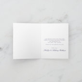 Carte De Remerciements La collection de Mariages du phare nautique (Intérieur)