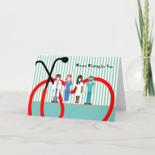 Carte De Remerciements La coloscopie se porte bien bientôt avec le person