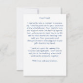 Carte De Remerciements La côte amalfitaine Méditerranéenne (Dos)