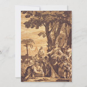 Carte De Remerciements La découverte de Moïse du Livre de l'Exode