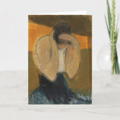 Carte De Remerciements La femme Gipsy, Helene Schjerfbeck (Devant)