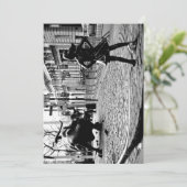 Carte De Remerciements La fille sans peur (Debout devant)